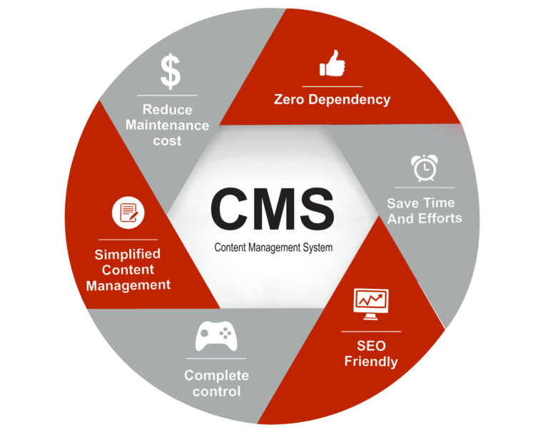 Custom content management system